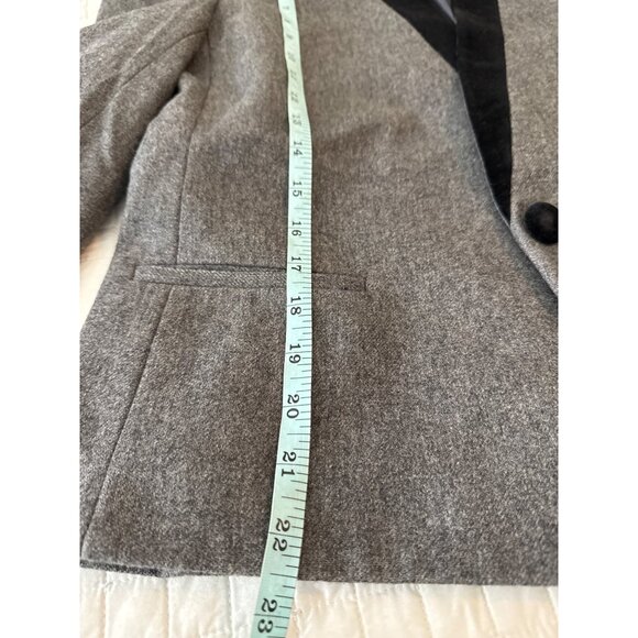 Donnybrook Womens Wool Blend Blazer Jacket Size 11/12 Gray - Picture 11 of 14